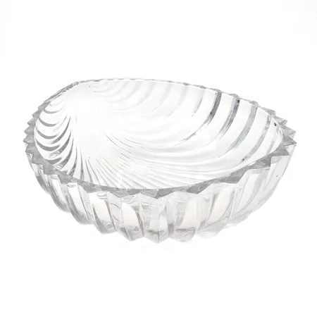 Kristallikulho, Villeroy & Boch, simpukka, mitat 28x29,5cm