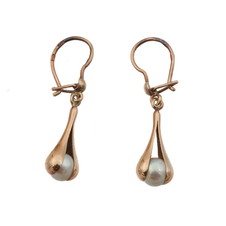 Helmikorvakorut, korkeus 32mm, 585br, Paino: 1,7 g