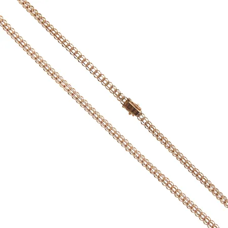 Kaulaketju, pituus 45cm, leveys 4mm, 585, Paino: 7,9 g