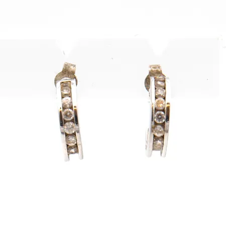 Kivikorvakorut, korkeus 12mm, 925br,  Paino: 2,3 g