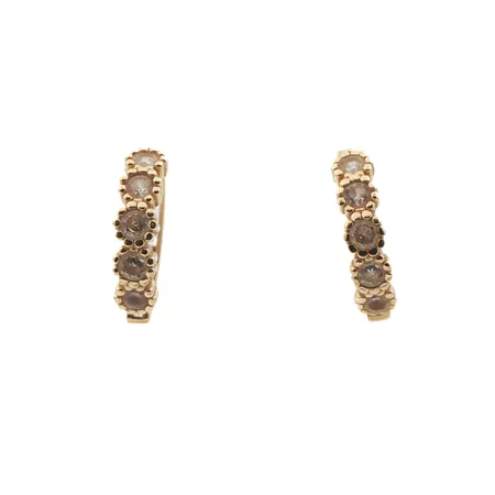 Kivikorvakorut, korkeus 13mm, 585br, Paino: 1,8 g