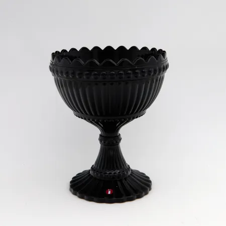 Mariskooli, Iittala Marimekko, 150mm, musta, pohjassa iskeymiä