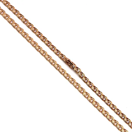 Bismarck-kaulaketju, leveys 5,4mm, pituus 45,5cm, 585, Paino: 20,2 g