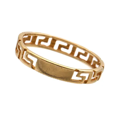 Viallinen sormus, 585, Paino: 1,4 g