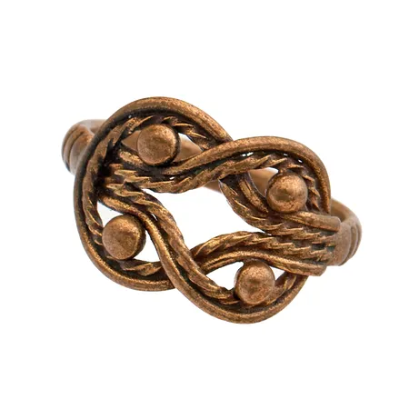 Sormus Kalevala, Teljänneito, koko 17¼, pronssia.