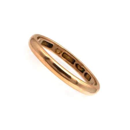 Sileä sormus, kaiverrettu, koko 18, 750,  Paino: 3 g