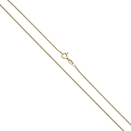 Panssarikaulaketju, pituus 42cm, kullattua hopeaa, 925, Paino: 1,8 g