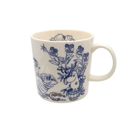 Muumimuki Merituuli Platina, 2023, Arabia 150 vuotta, 4156/5000, alkuperäinen pakkaus, lappu ja tarra.