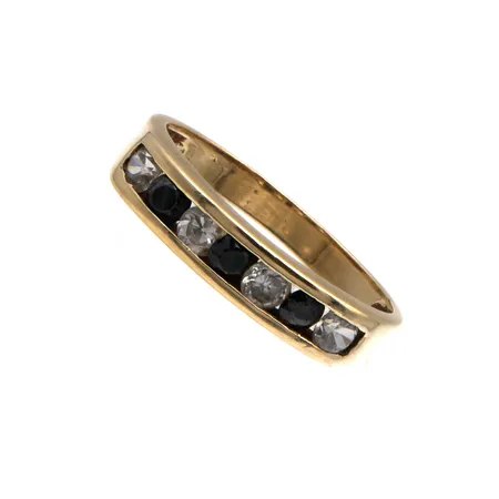 Kivisormus, koko 18, leimaamaton 585br,  Paino: 2,6 g