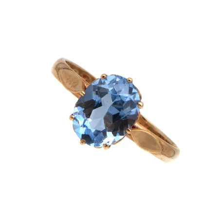 Kivisormus, koko 17½, 585br,  Paino: 2,2 g