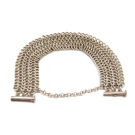 Ranneketju, leveys 22mm, pituus 170mm, 925,  Paino: 42,8 g