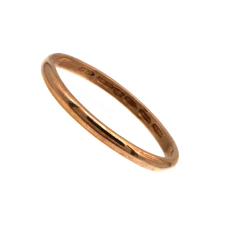 Sileä sormus, kaiverrettu, koko 22¼, 750, Paino: 3,2 g