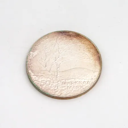 Juhlaraha, Yleisurheilun MM 1983, nimellisarvo 50 markkaa, 500, Paino: 22 g