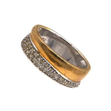 Kivisormus, koko 18½, pieniä käytön jälkiä, 925br,  Paino: 5,2 g