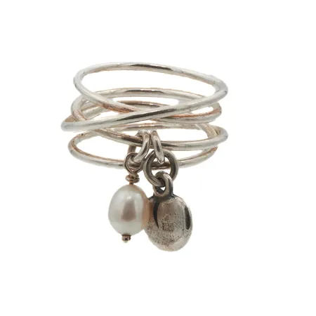 Helmisormus Kalevala Koru, Vanamo, koko 17, 925br, Paino: 5,2 g