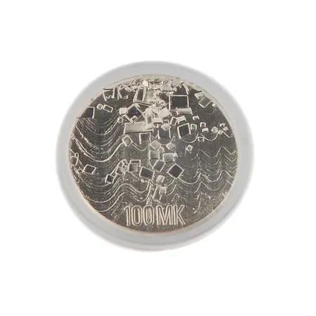 Juhlaraha, 100 Markkaa 1917-1992, Itsenäinen Suomi 75 vuotta, 925br, Paino: 24 g