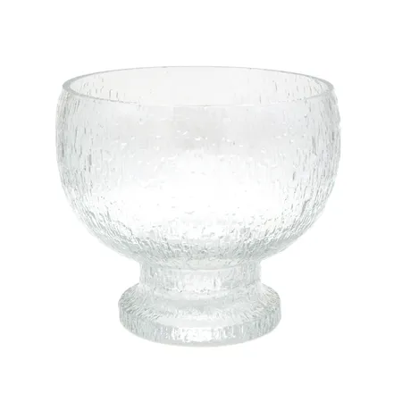 Boolimalja, Iittala, Kekkerit, Design Timo Sarpaneva, Ø19,5 cm, korkeus 17,5cm, reunassa säröjä