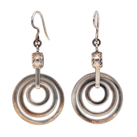 Ähtävän korvakorut, Kalevala, korkeus 48mm, 925, Paino: 6,8 g