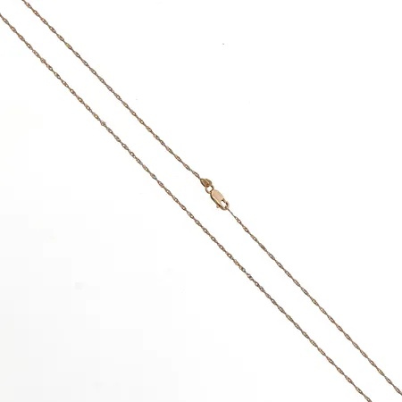 Singapore-kaulaketju, pituus 43cm, 585, Paino: 1,3 g