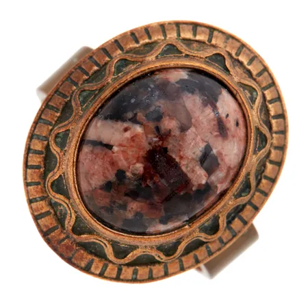 Kivisormus, koko muunneltavissa, Kalevala, pronssia