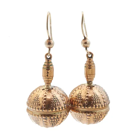 Korvakorut Kalevala, Halikon kääty, korkeus 50mm, Ø 18mm, pronssia