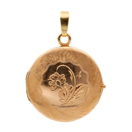 Medaljonki, korkeus 36mm, 750br,  Paino: 7,6 g