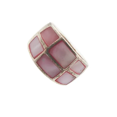 Sormus, koko 18, 925br, Paino: 8,2 g