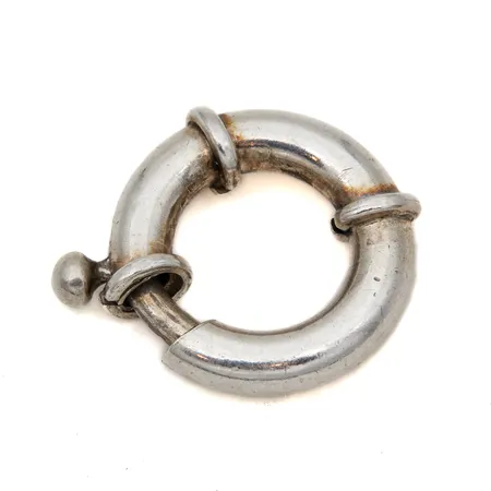 Lukko, Ø 21mm, 925,  Paino: 5,3 g