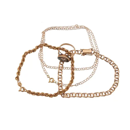 Viallisia kultakoruja, 585br, Paino: 12,9 g