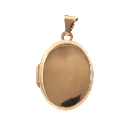 Medaljonki, korkeus 27mm, 585br, Paino: 2,2 g