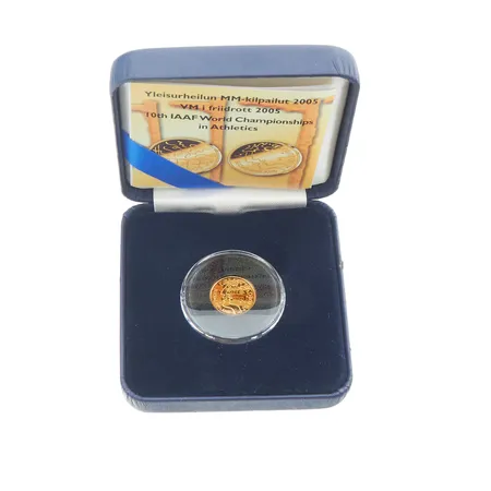 Kultaraha, Yleisurheilun MM-kilpailut 2005, no. 020389, 900, Paino: 1,7 g