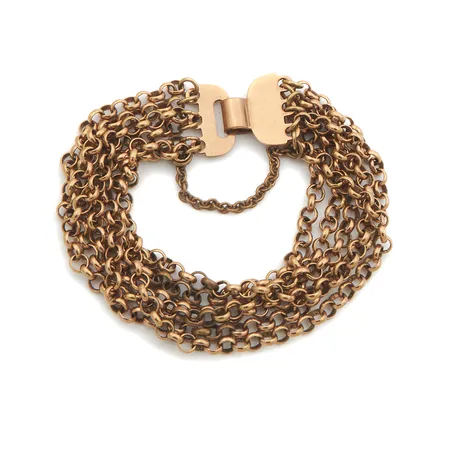 Rannekoru Hämäläinen Juhlakääty, Kalevala, pituus 190mm, varmuusketjullinen, pronssia.