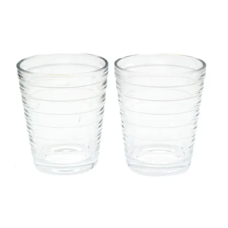Kaksi juomalasia, Iittala, Aino Aalto, kirkas, 22cl