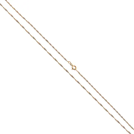 Singapore-kaulaketju, pituus 50cm, 750,  Paino: 2,2 g