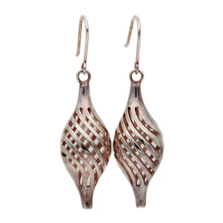 Korvakorut, korkeus 51mm, Ritva-Liisa Pohjalainen, 925, Paino: 9,3 g