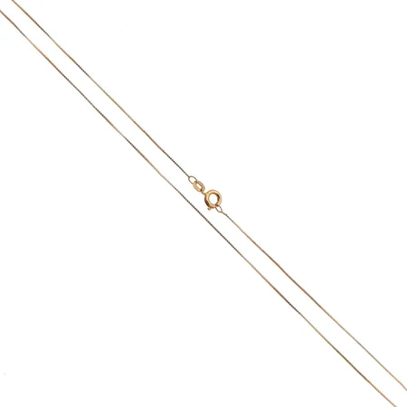 Viallinen kaulaketju, pituus 42cm, 585, Paino: 1,1 g