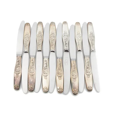 12 ruokaveistä, pituus , 830br, Paino: 1003,2 g