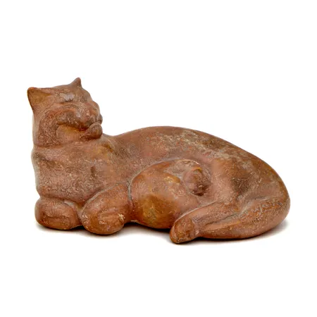 Veistos, Seija Rustholkarhu, 1/100, signeeraus Seija R -70, mitat 110x175x90mm