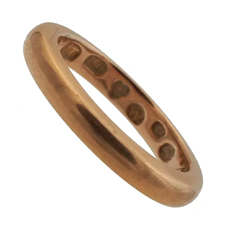 Sileä sormus, koko 16¾, 750, Paino: 470 g