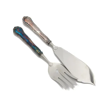 Kakkuottimet, Chippendale, pituus 21-24cm, 830br, Paino: 115,4 g