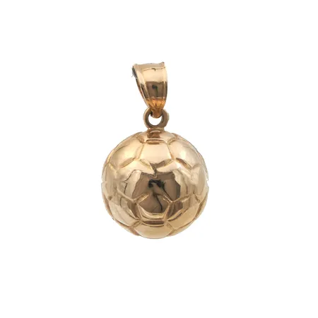 Jalkapallo-riipus korkeus 19mm, 585, Paino: 1,5 g