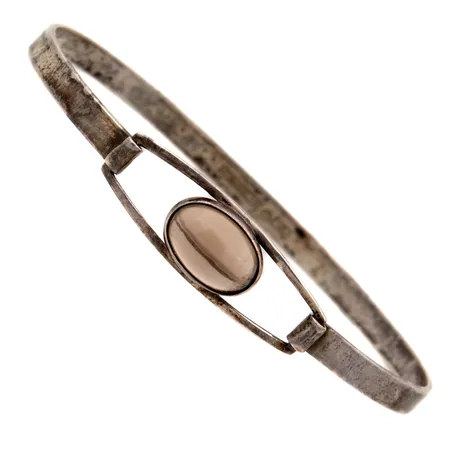 Kivirannerengas, kaiverrettu, Ø 54mm, Turun Hopea, vuodelta 1962, 813br,  Paino: 8 g