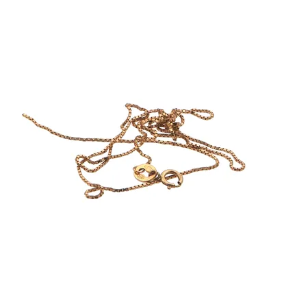 Viallinen kaulaketju, 375,  Paino: 0,9 g