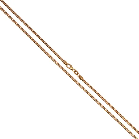 Panssarikaulaketju, pituus 50,5cm, leveys 3mm, 585,  Paino: 11,4 g