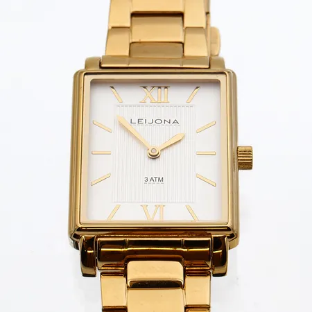 Teräsrannekello Leijona 3 ATM, quartz, Ø 25mm, pituus 190mm, ei patteria, ostettu 19.11.2023. 