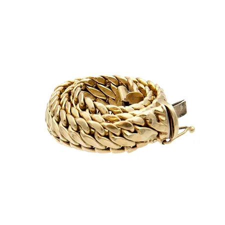 Viallinen ranneketju, 585,  Paino: 10 g