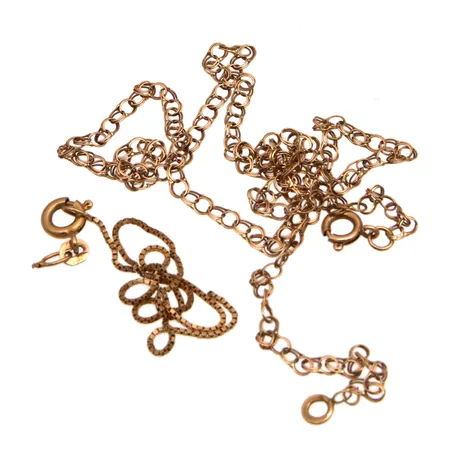 Viallisia kaulaketjuja, 585,  Paino: 3 g