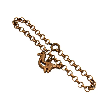 Rannekoru, Lintunen, Kalevala Koru, pituus 190mm, pronssia. 