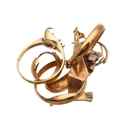 Viallisia kultakoruja, 585br, Paino: 7,8 g