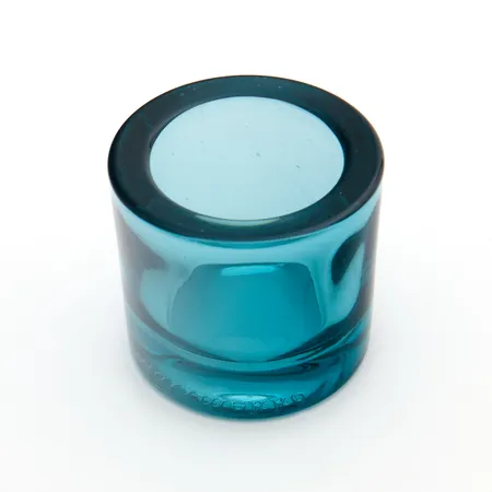 Tuikkulyhty, Kivi, Marimekko, turkoosi, korkeus 60mm.